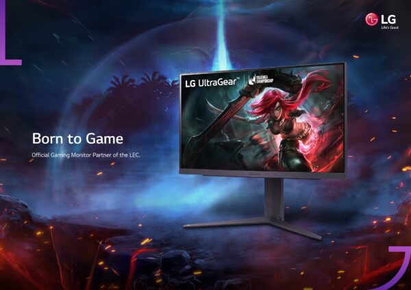 جدیدترین مانیتور گیمینگ  UltraGear ال‌جی به عنوان نمایشگر رسمی League of Legends 2023