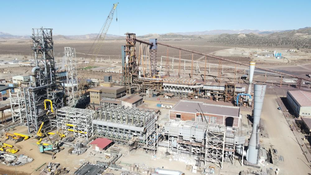 تحقق ۱۰۴ درصدی ظرفیت اسمی کارخانه احیاء یک / پیشرفت ۸۶ درصدی پروژه احیاء ۲ و آغاز تست سرد / افتتاح فاز ۲ کارخانه در خرداد ۱۴۰۲