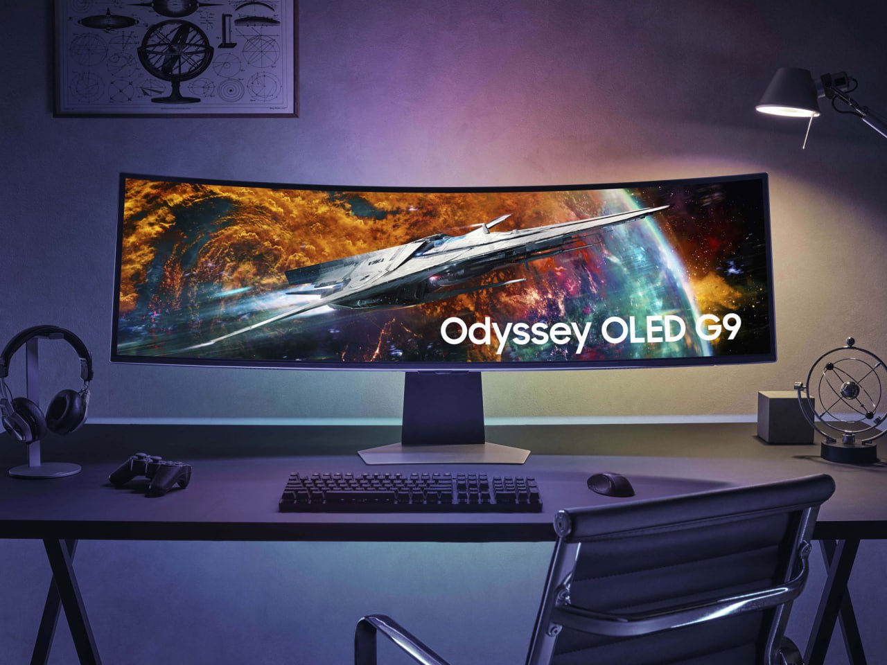 مانیتور گیمینگ Odyssey OLED G9 سامسونگ تحسین منتقدان را برانگیخت