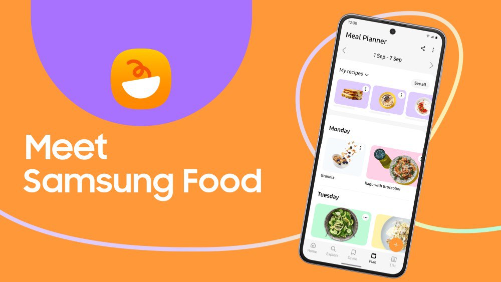 با اپلیکیشن Samsung Food بیشتر آشنا شوید