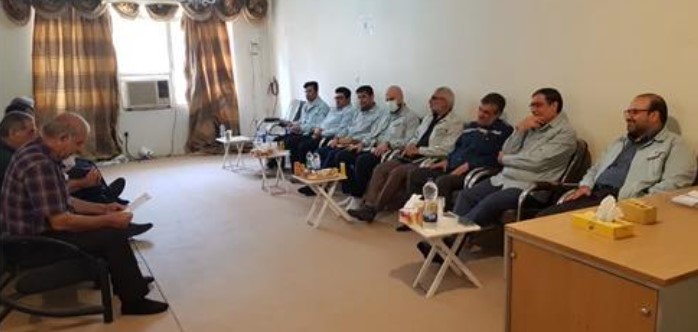 دیدار مدیرعامل با نمایندگان کانون بازنشستگان شرکت فولاد خوزستان