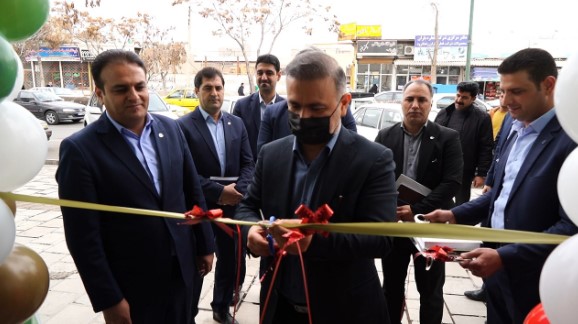 ساختمان جدید ۲ شعبه بانک قرض‌الحسنه مهر ایران در زنجان افتتاح شد