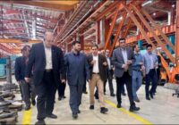 مدیرعامل شرکت ملی صنایع مس ایران از کارخانجات گروه مپنا بازدید کرد
