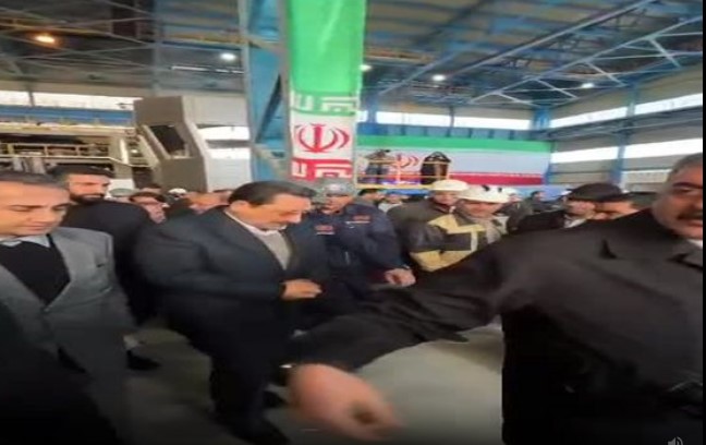 شرکت صنایع آهن و فولاد سرمد ابرکوه افتتاح شد ( ویدئو )