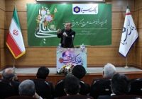 برگزاری جشن ولادت امام علی(ع) و روز پدر با سخنرانی دکتر انوشه در بانک سینا