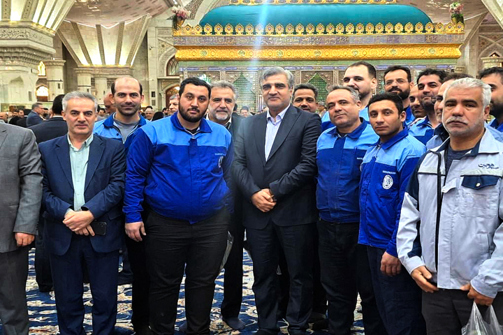 تجدید میثاق مدیرعامل سازمان تأمین اجتماعی با آرمانهای بنیانگذار انقلاب اسلامی