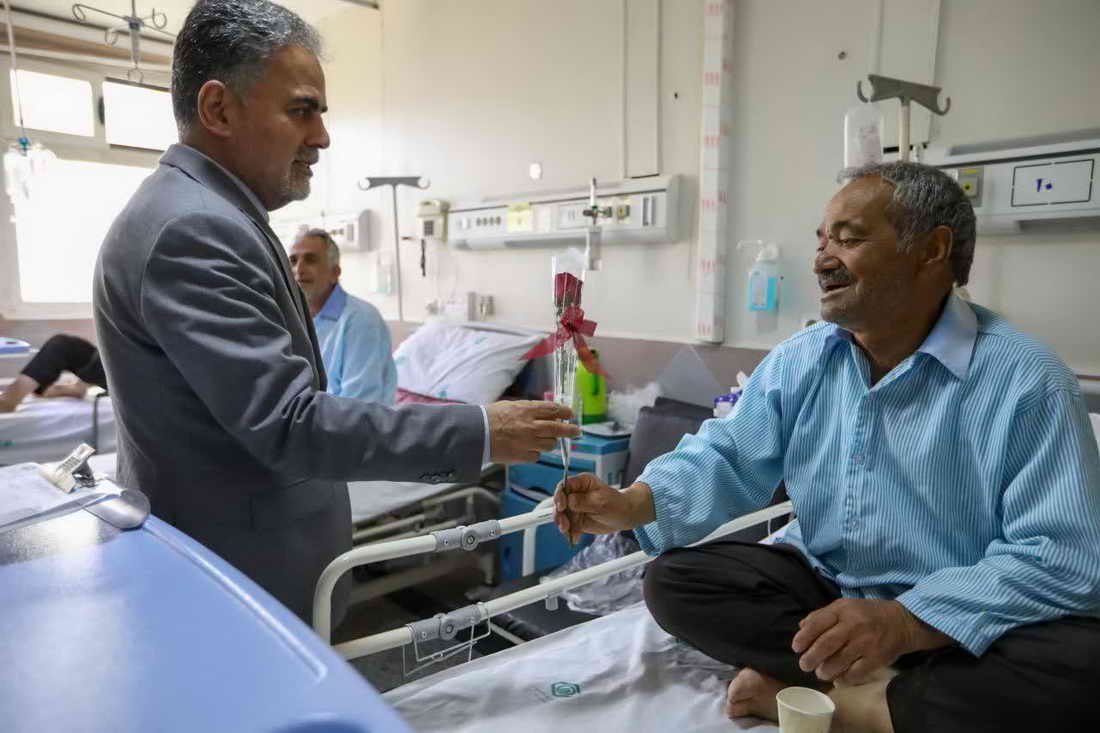 بازدید رئیس هیأتمدیره بانک توسعه تعاون از مراکز درمانی و صنعتی استان مرکزی به مناسبت هفته کار و کارگر