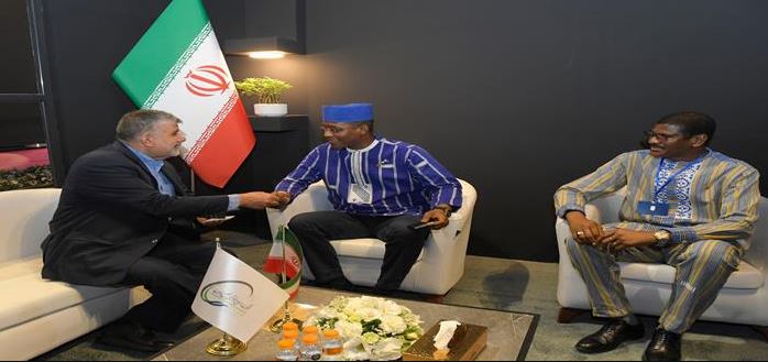 بازدید مقامات ارشد دولت‌های آفریقایی از غرفه هلدینگ خلیج‌فارس در نمایشگاه ایران اکسپو ۲۰۲۵