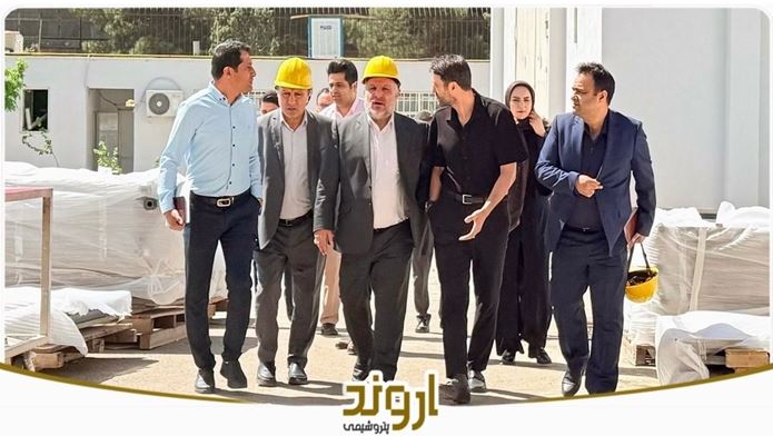بازدید کارگروه الکترولایزر واحد کلرآلکالی (CA) پتروشیمی اروند از شرکت آتیه پردازان ظهور شریف با هدف ارتقای کیفیت تولیدات داخلی