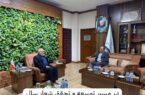 دیدار مدیرعامل شرکت فولاد اکسین با استاندار خوزستان 