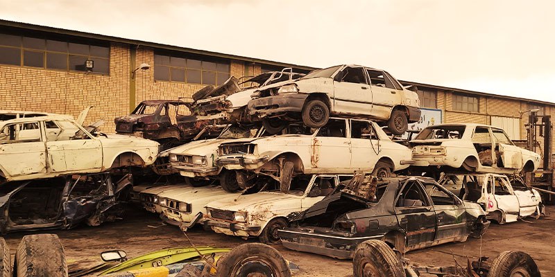 رشد ۳۵۵ درصدی اسقاط خودرو در سال گذشته