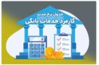 اعلام تعرفه‌های جدید کارمزد خدمات بانکی در بانک ملی ایران