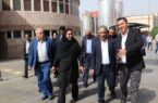 بازدید مدیرعامل بانک صنعت و معدن از شرکت شکوفا بهداشت آرین (پرژک)