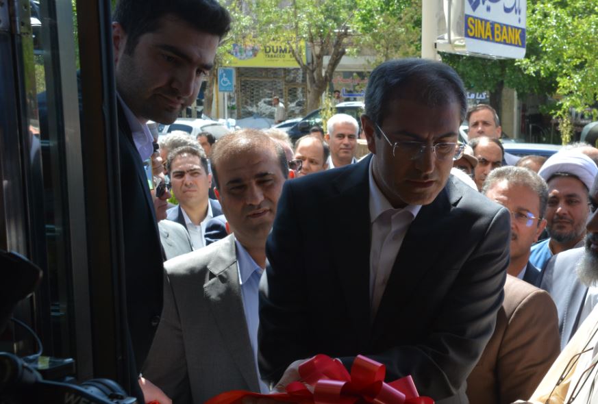 شعبه ارزی- ریالی بانک سینا در شهر جلفا افتتاح شد