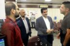بازدید مدیرعامل بانک رفاه کارگران از شعب این بانک در شهر تهران