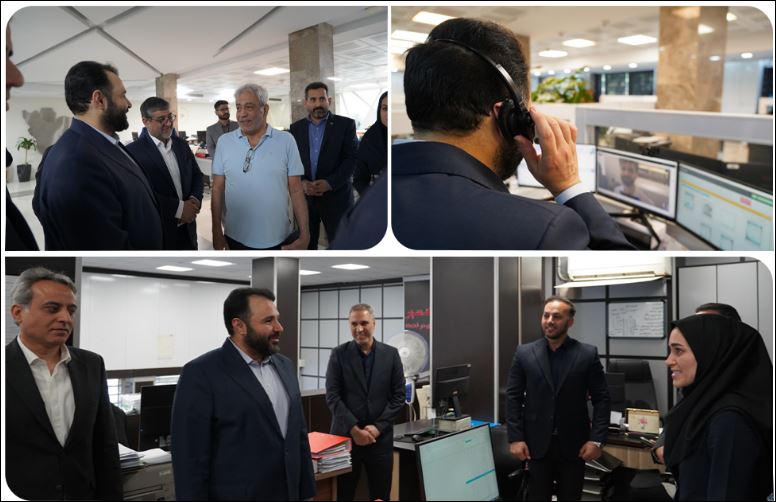 بازدید مدیرعامل بانک شهر از ساختمان های ستادی و شعب و گفت و گو با مشتریان