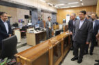 بازدید مدیرعامل بانک ملی ایران از شرکت داده ورزی سداد و شعبه مرکزی