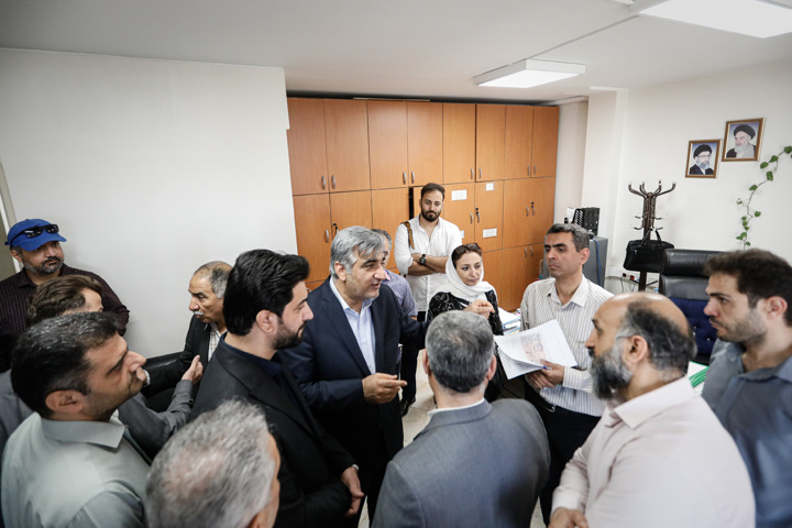 بازدید مدیرعامل تامین اجتماعی از وضعیت ارائه خدمات به مردم