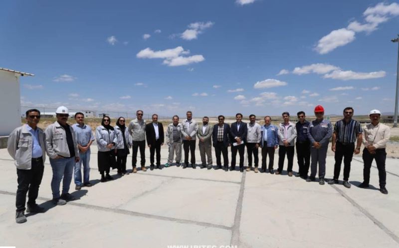 تأکید مدیرعامل ایریتک در جریان بازدید ۱۵ خرداد ۱۴۰۴ بر بهینه‌سازی مالی، مدیریت زمان و انسجام اجرایی در پروژه فولادسازی قروه