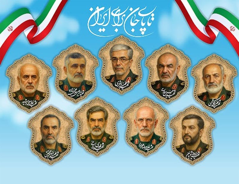 حضور مدیرعامل بیمه آسیا در مراسم تشییع شهدای اقتدار