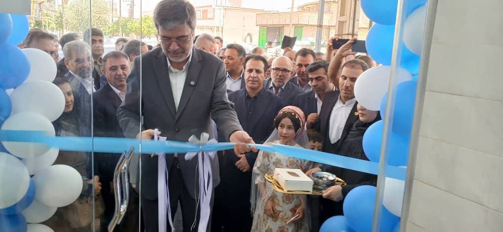 شعبه بیمه ایران در دهدشت افتتاح شد