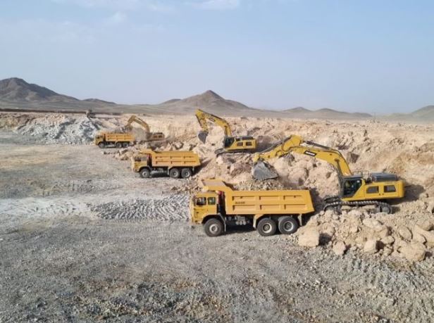 ویدئو: فعالیت شبانهروزی معدنکار باختر در معدن مس جانجا؛ ۱۲ میلیون تن باطلهبرداری تاکنو