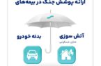 ارائه پوشش جنگ در بیمه‌های آتش‌سوزی و بدنه بیمه سینا