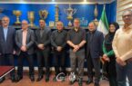 بازدید رییس هیئت مدیره گروه صنایع پتروشیمی خلیج‌فارس از باشگاه استقلال