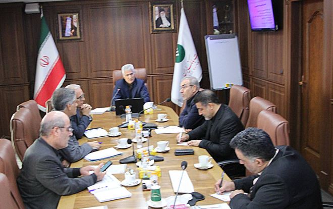 جلسه بررسی آخرین وضعیت ساختمان مرکزی پست بانک ایران با حضور مدیر عامل برگزار شد