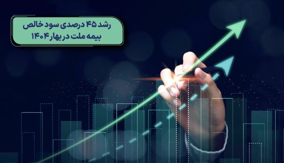 رشد ۴۵ درصدی سود خالص بیمه ملت در بهار ۱۴۰۴