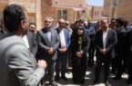 بازدید وزیر راه و شهرسازی از پروژه‌های نهضت ملی تامین اعتبار شده توسط بانک مسکن در گناباد استان خراسان رضوی