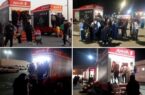 خدمت رسانی شبانه روزی خودپردازهای سیار بانک شهر به زائران اربعین در مرز مهران
