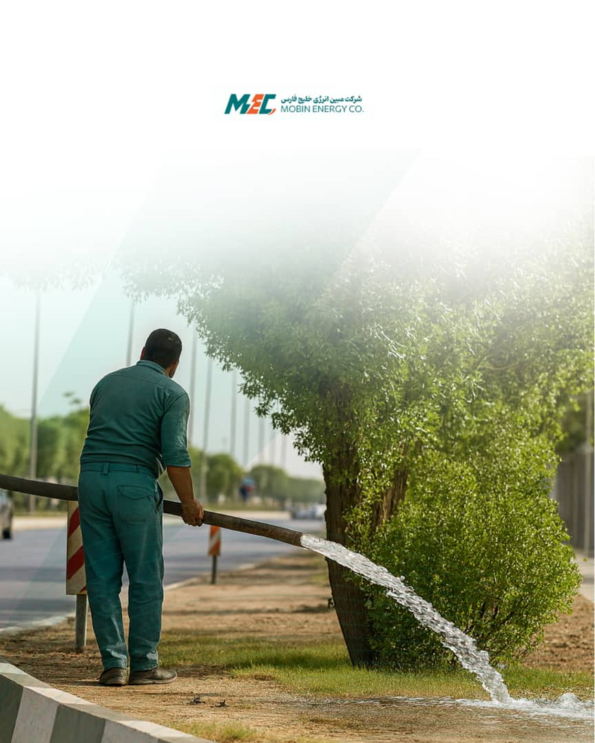 پیشگامی مبین انرژی خلیجفارس در روزهای سخت گرما، برای تأمین بخشی از آب موردنیاز عسلویه