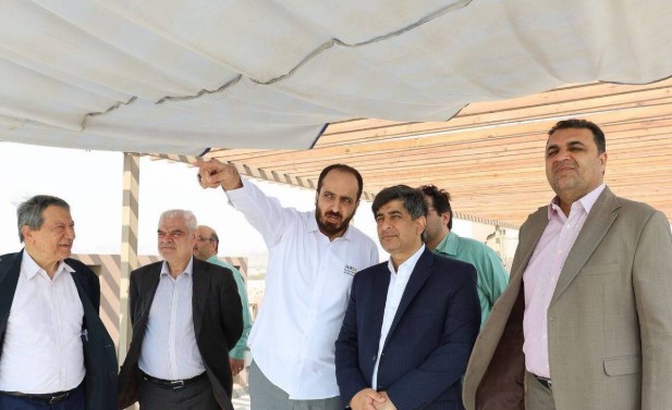 بازدید مدیرعامل گروه فولاد مبارکه از اسکله هیمکو