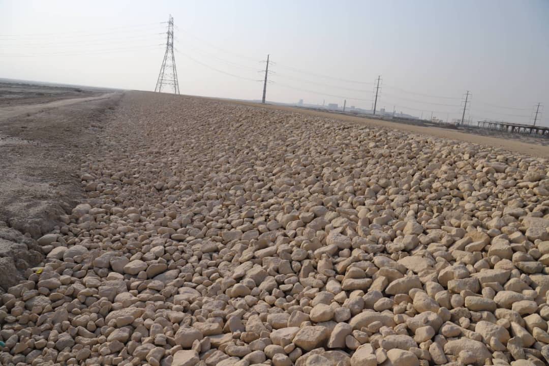 بهره‌برداری از فاز دوم سیل‌بند خاکی در منطقه ویژه اقتصادی لامرد