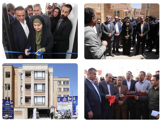 بهرهبرداری از ۳۰۵۹ واحد مسکونی نهضت ملی در استانهای مختلف