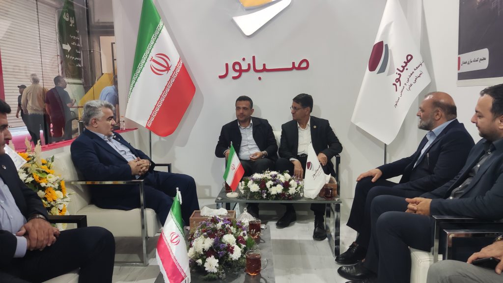 حضور درخشان صبانور در نخستین نمایشگاه معدن غرب کشور