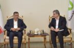 دیدار مدیرعامل بانک قرض‌الحسنه مهر ایران با سرپرست نهاد ریاست جمهوری