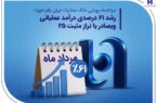 رشد ۶۱ درصدی درآمد عملیاتی وبصادر با تراز مثبت ۲۵