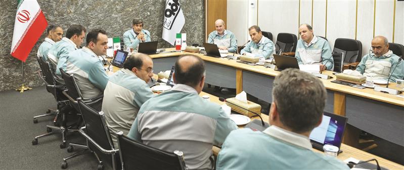 پایش پروژه‌های استراتژیک فولاد مبارکه با حضور مدیرعامل، معاونان و مدیران ارشد