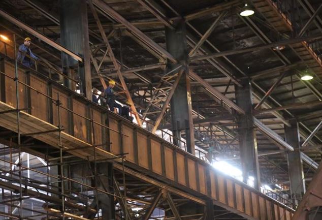 اجرای موفق فاز نخست تعویض بالکهای کارگاه شمش فولادسازی ذوب آهن اصفهان