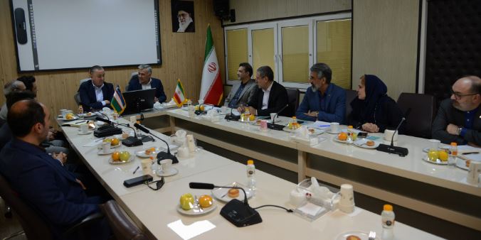 حضور هیات معدنی و زمینشناسی ازبکستان در سازمان زمینشناسی و اکتشافات معدنی کشور