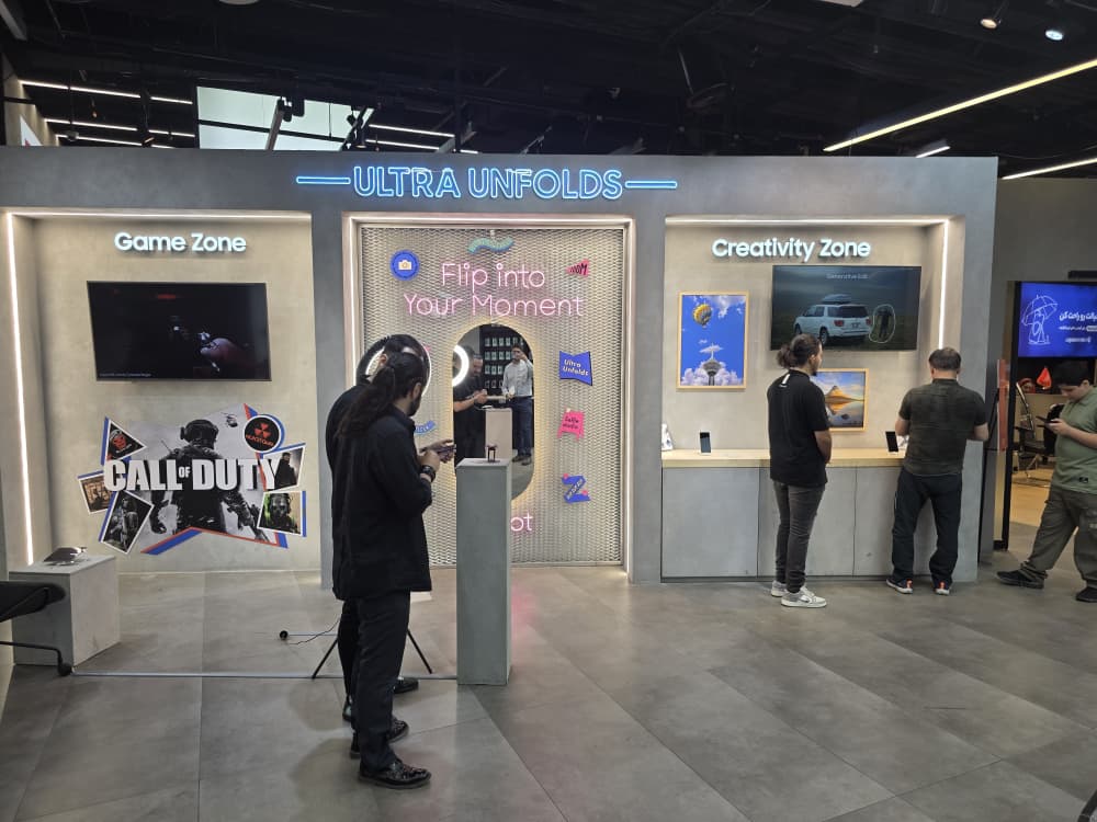 مراکز تجربه جدید سامسونگ در پالادیوم و چارسو راه‌اندازی شد