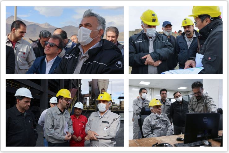 بازدید داریوش اسماعیلی از معادن و کارخانجات صبانور در همدان و بررسی آخرین وضعیت طرحهای توسعهای