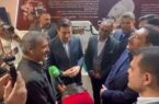 بازدید دکتر اتابک، وزیر صمت، و دکتر افشین، معاون علمی رئیس‌جمهور، از دستاورد بومی‌سازی گهرزمین در نمایشگاه «فرایران»