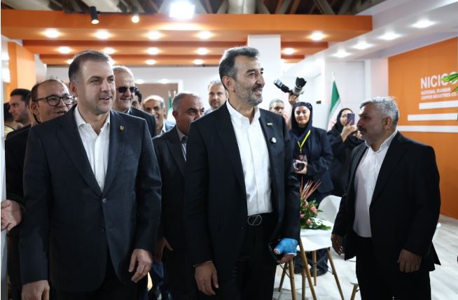 بازدید مدیرعامل شرکت ملی مس از نمایشگاه ایران کانمین ۲۰۲۵