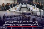بررسی عملکرد شعب و رشتههای بیمهای در ششمین نشست شورای مدیران بیمه تعاون بررسی عملکرد شعب و رشتههای بیمهای در ششمین نشست شورای مدیران بیمه تعاون