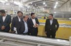 گامی در راستای حمایت از صنایع ؛ بازدید مدیران ارشد بانک صنعت و معدن از واحد تولیدی پنجره آریا در استان کردستان