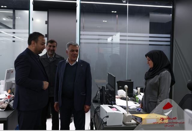 بازدید مدیرعامل صبانور از دفتر عمران گستر؛ تأکید بر همدلی و بهره‌گیری از ظرفیت نیروی انسانی