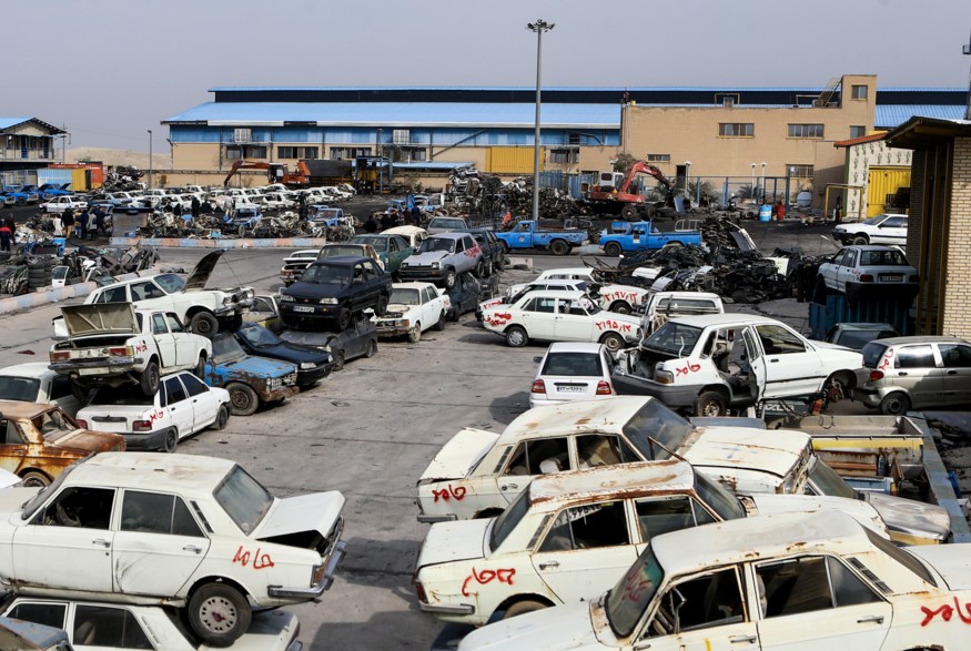 روزانه ۸۸۶ دستگاه وسیله نقلیه اسقاط می شود